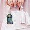 Irises (Van Gogh) Sanitizer Holder Keychain - Small (LIFESTYLE)