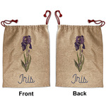 Irises (Van Gogh) Santa Sack - Front & Back