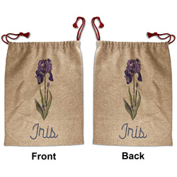 Irises (Van Gogh) Santa Sack - Front & Back