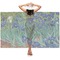 Irises (Van Gogh) Sheer Sarong