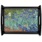Irises (Van Gogh) Serving Tray Black Large - Main