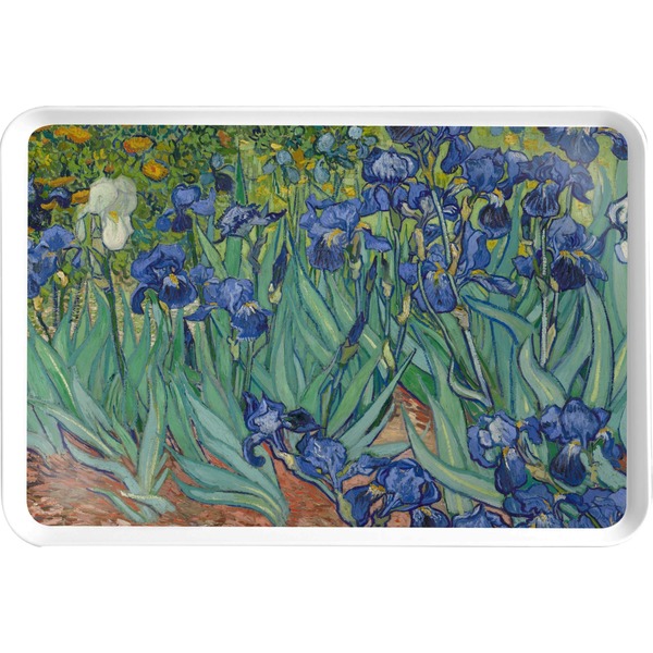 Custom Irises (Van Gogh) Serving Tray