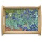 Irises (Van Gogh) Natural Wooden Tray - Large