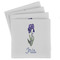 Irises (Van Gogh) Absorbent Stone Coasters - Set of 4