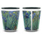 Irises (Van Gogh) Shot Glass - Two Tone - APPROVAL