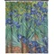 Irises (Van Gogh) Extra Long Shower Curtain - 70"x84"