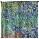 Irises (Van Gogh) Shower Curtain - Custom Size