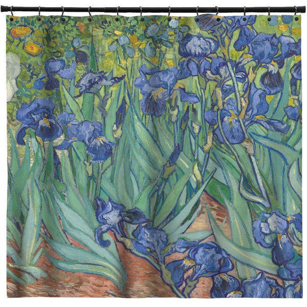 Custom Irises (Van Gogh) Shower Curtain - Custom Size