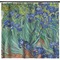 Irises (Van Gogh) Shower Curtain (Personalized) (Non-Approval)