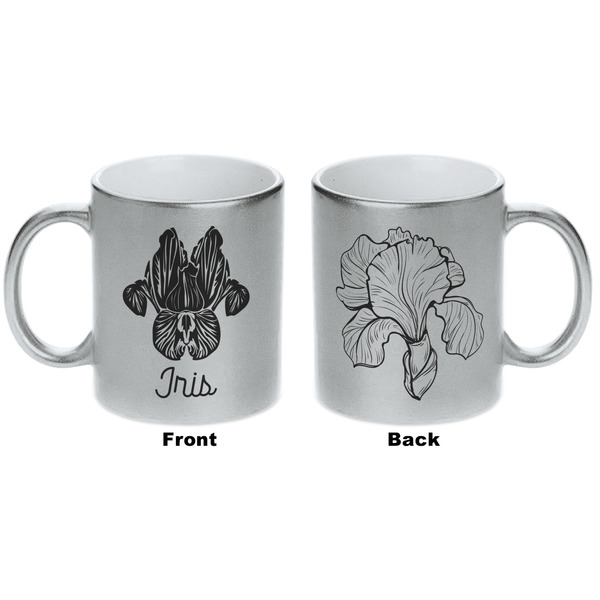 Irises (Van Gogh) Silver Mug - Approval