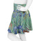Irises (Van Gogh) Skater Skirt - Side