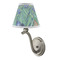 Irises (Van Gogh) Small Chandelier Lamp - LIFESTYLE (on wall lamp)