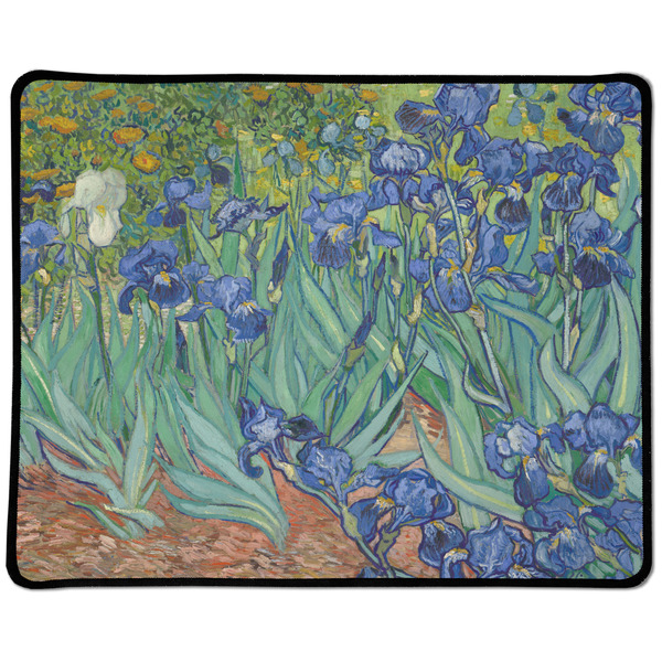 Custom Irises (Van Gogh) Large Gaming Mouse Pad - 12.5" x 10"