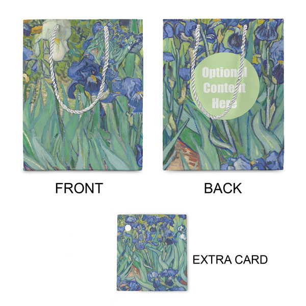 Irises (Van Gogh) Small Gift Bag - Approval