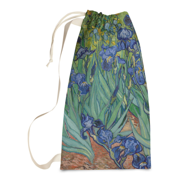 Custom Irises (Van Gogh) Laundry Bags - Small