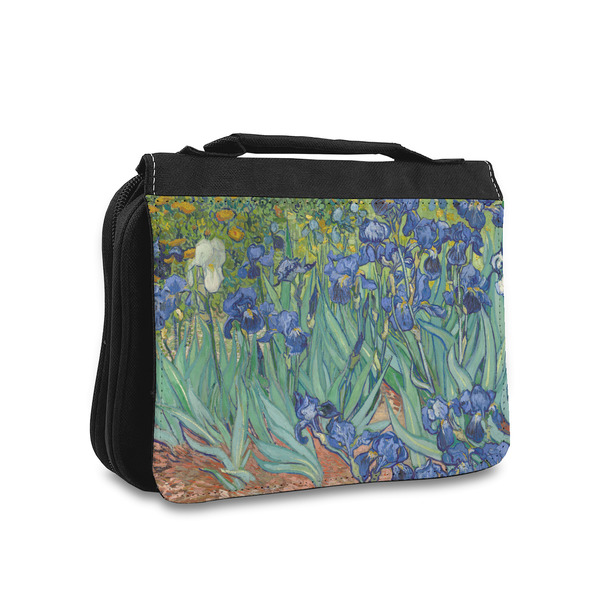 Custom Irises (Van Gogh) Toiletry Bag - Small