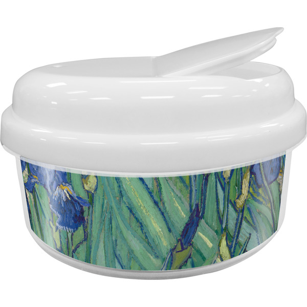 Custom Irises (Van Gogh) Snack Container