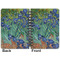 Irises (Van Gogh) Spiral Journal 5 x 7 - Apvl