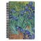 Irises (Van Gogh) Spiral Journal Large - Front View