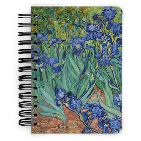 Custom Irises (Van Gogh) Spiral Notebook - 5x7
