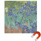 Irises (Van Gogh) Square Car Magnet