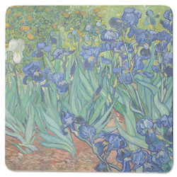 Irises (Van Gogh) Square Rubber Backed Coaster