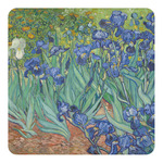 Irises (Van Gogh) Square Decal - Small