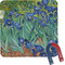 Irises (Van Gogh) Square Fridge Magnet