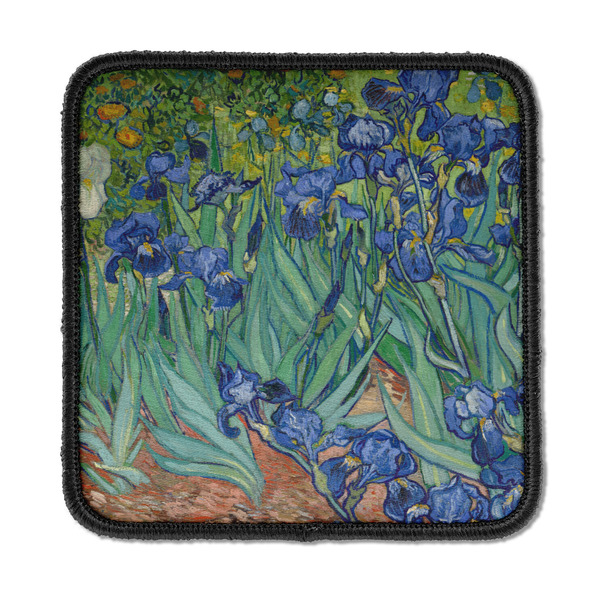 Custom Irises (Van Gogh) Iron On Square Patch
