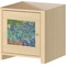 Irises (Van Gogh) Square Wall Decal on Wooden Cabinet