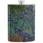 Irises (Van Gogh) Stainless Steel Flask