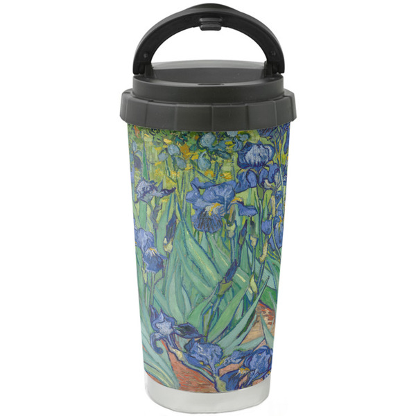 Custom Irises (Van Gogh) Stainless Steel Coffee Tumbler