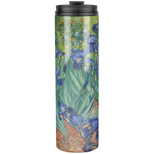 Custom Irises (Van Gogh) Stainless Steel Skinny Tumbler - 20 oz