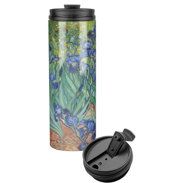Custom Irises (Van Gogh) Stainless Steel Skinny Tumbler