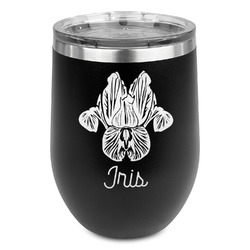 Irises (Van Gogh) Stemless Stainless Steel Wine Tumbler