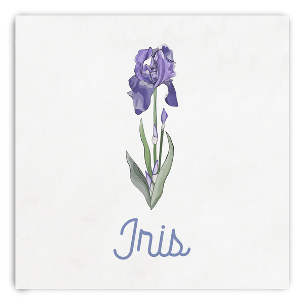 Custom Irises (Van Gogh) Paper Dinner Napkins