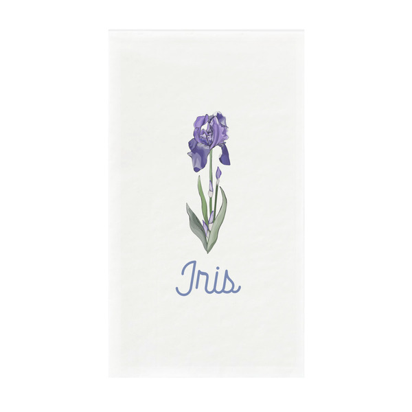 Custom Irises (Van Gogh) Guest Paper Towels - Full Color - Standard