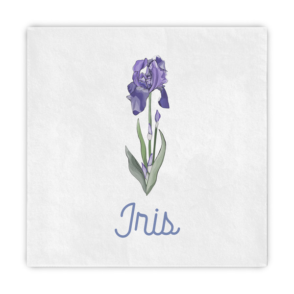 Custom Irises (Van Gogh) Standard Decorative Napkins