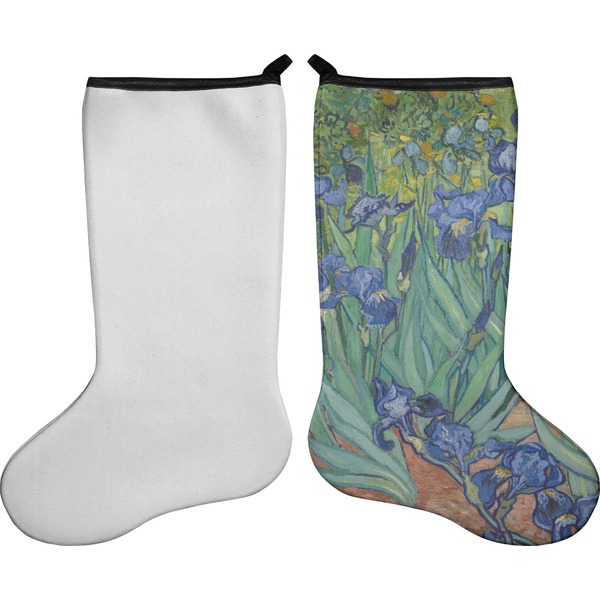 Irises (Van Gogh) Stocking - Single-Sided - Approval