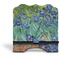 Irises (Van Gogh) Stylized Tablet Stand - Front without iPad