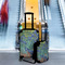 Irises (Van Gogh) Suitcase Set 4 - IN CONTEXT