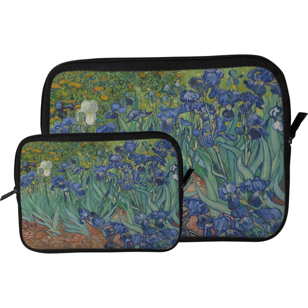 Irises (Van Gogh) Tablet Sleeve (Size Comparison)