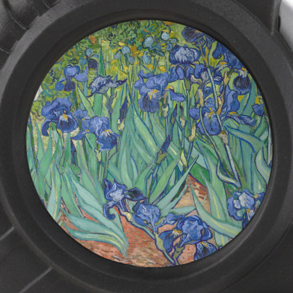 Irises (Van Gogh) Tape Measure - 25ft - detail