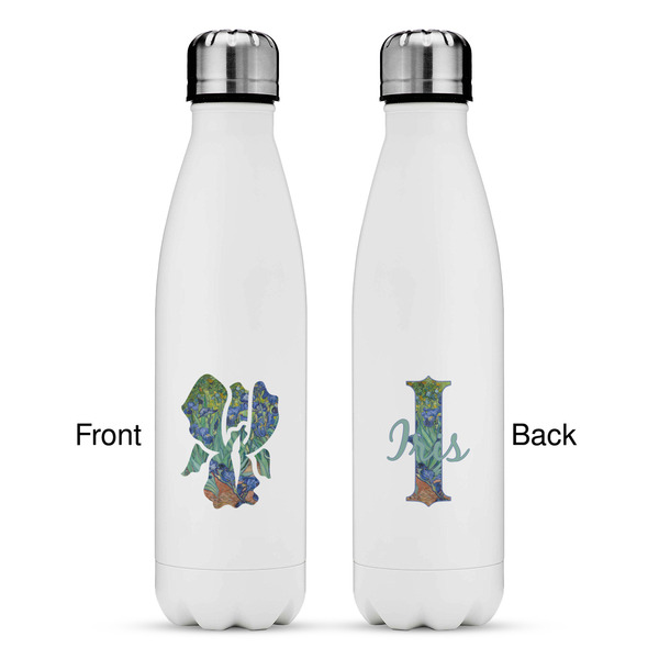 Irises (Van Gogh) Tapered Water Bottle - Apvl 17oz.