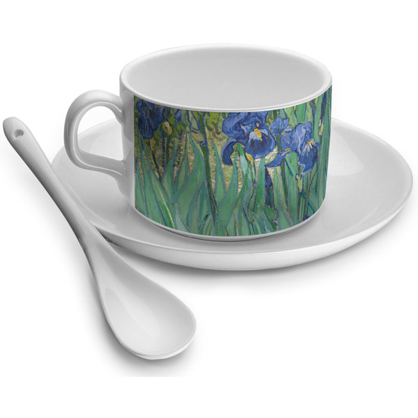 Custom Irises (Van Gogh) Tea Cup