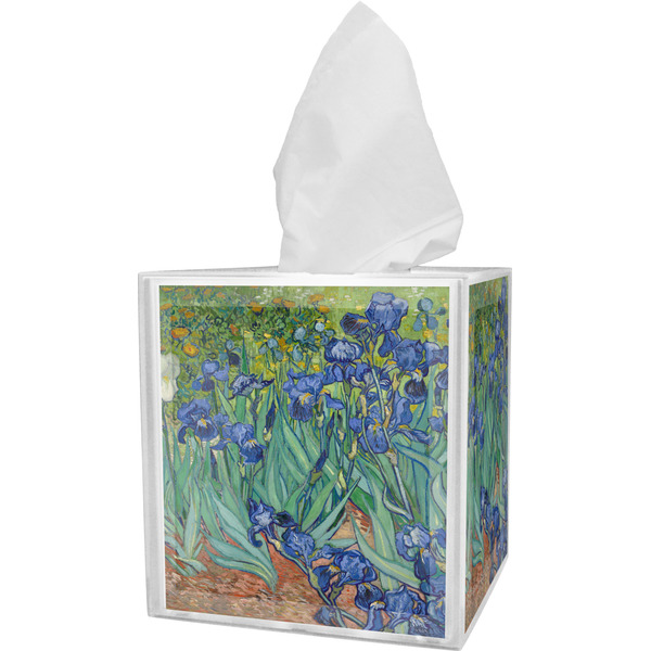 Custom Irises (Van Gogh) Tissue Box Cover
