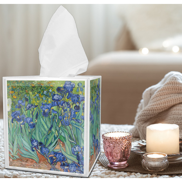 Irises (Van Gogh) Tissue Box - LIFESTYLE
