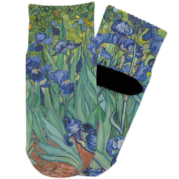 Custom Irises (Van Gogh) Toddler Ankle Socks