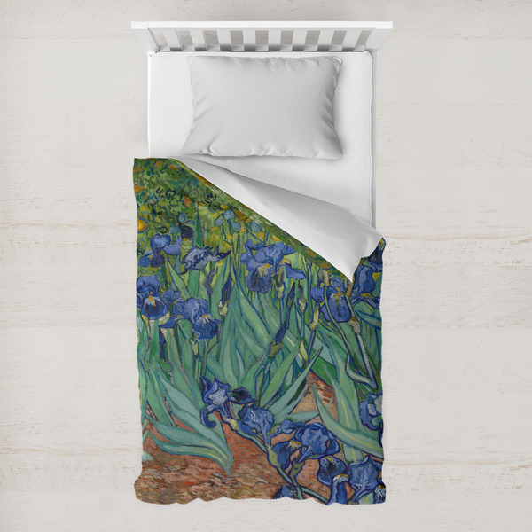 Custom Irises (Van Gogh) Toddler Duvet Cover