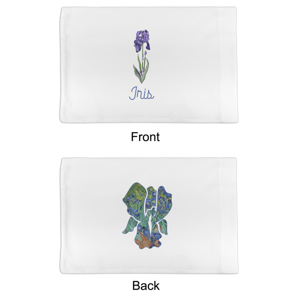 Irises (Van Gogh) Toddler Pillow Case - APPROVAL (partial print)